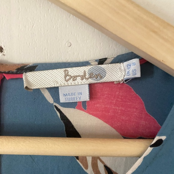 Blue Patterned Blouse - Picture 2 of 6